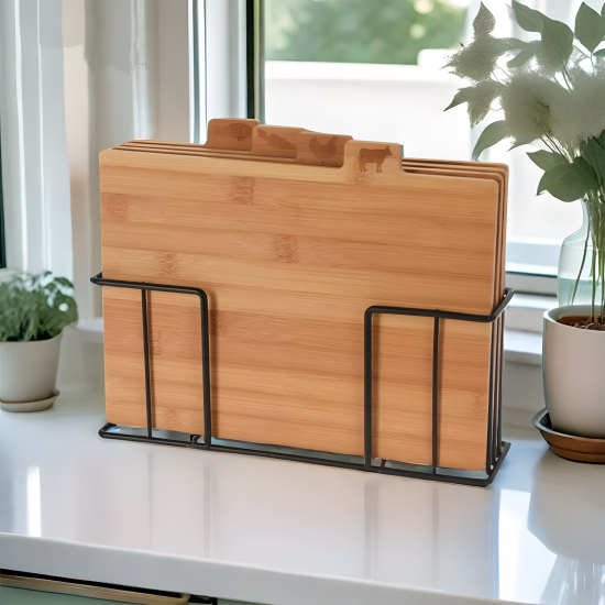 Wooden Cutting Board Set – 4 Pieces